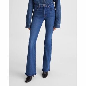 NWT! Madewell - The Stretch Flare Jean - Carville Wash - Size 26